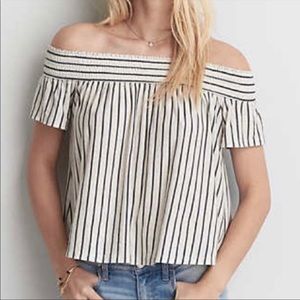 American Eagle Outfitters Off Shoulder Top